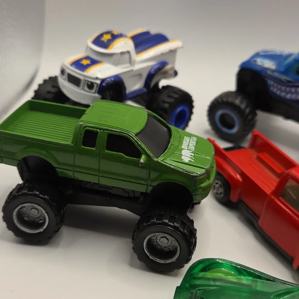 Die Cast. And Plastic Cars And Trucks